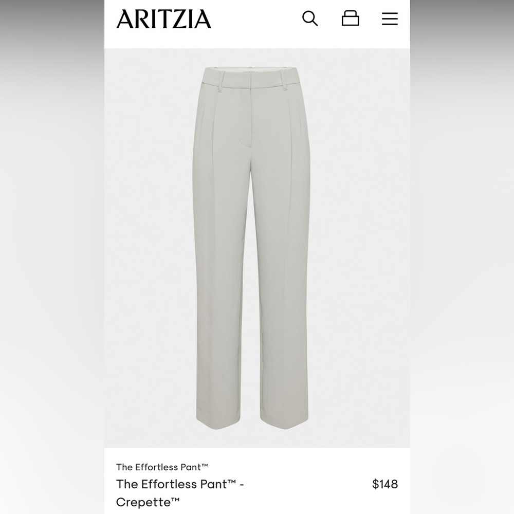 aritzia effortless pants